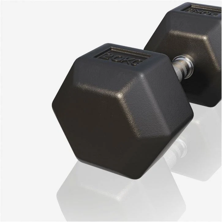 Hexagon Kurzhantel Gummi 2-50 kg - Image 60