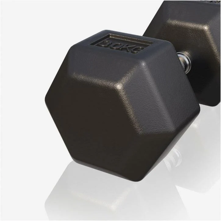 Hexagon Kurzhantel Gummi 2-50 kg - Image 72