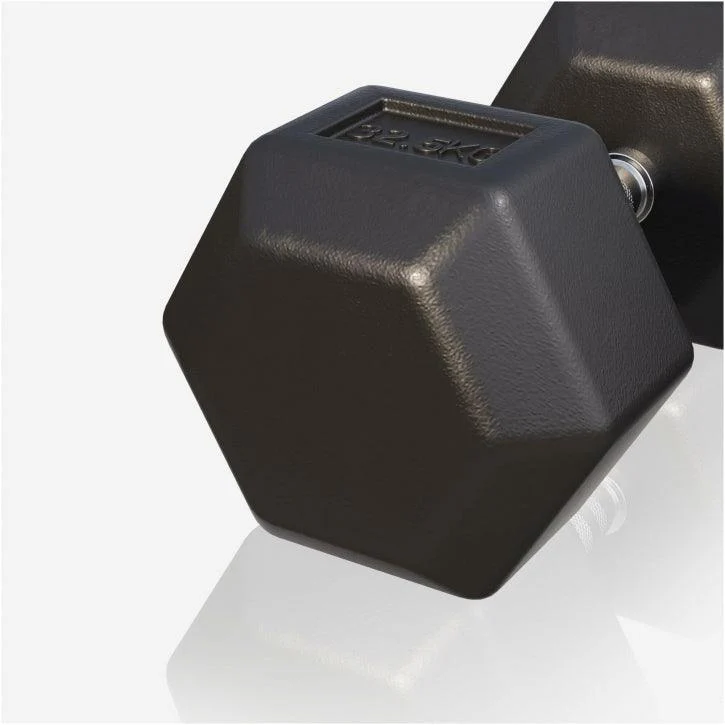 Hexagon Kurzhantel Gummi 2-50 kg - Image 75