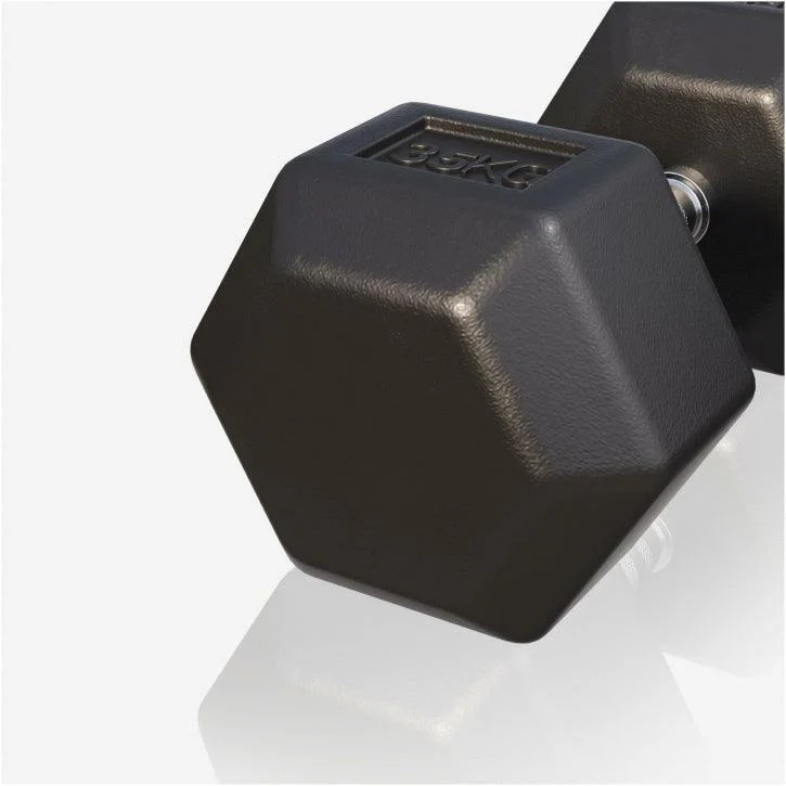 Hexagon Kurzhantel Gummi 2-50 kg - Image 78