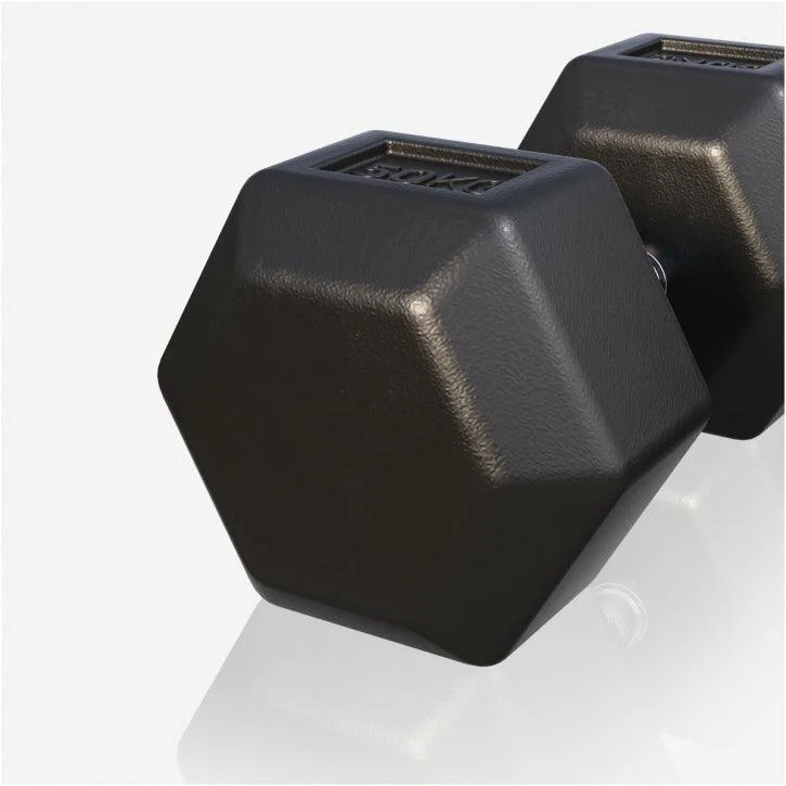 Hexagon Kurzhantel Gummi 2-50 kg - Image 96