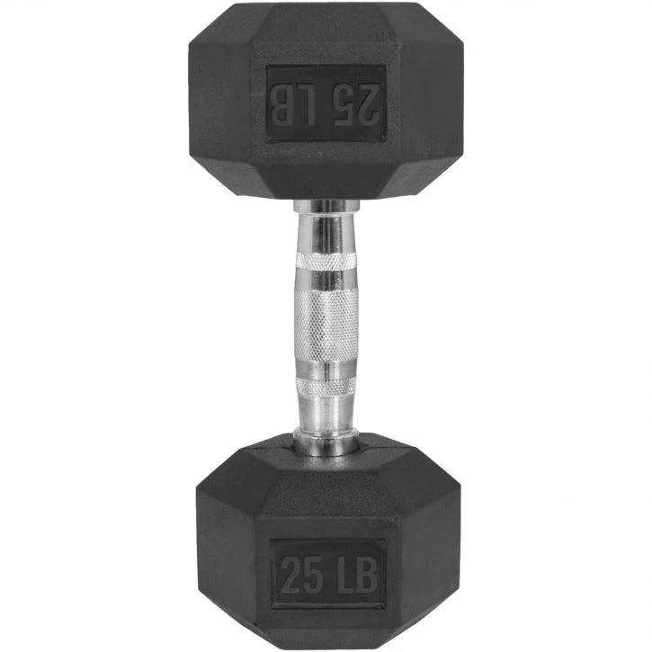 Hexagon Kurzhantel Gummi - 5-60 Pfund (2,3-27,2 kg) - Image 13