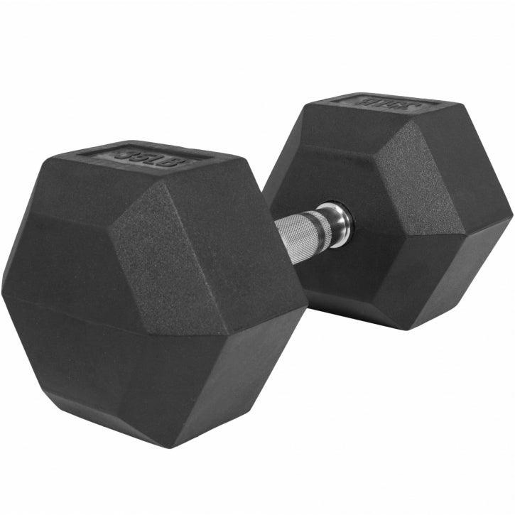 Hexagon Kurzhantel Gummi - 5-60 Pfund (2,3-27,2 kg) - Image 21