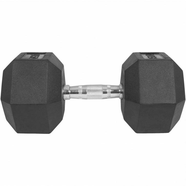 Hexagon Kurzhantel Gummi - 5-60 Pfund (2,3-27,2 kg) - Image 33