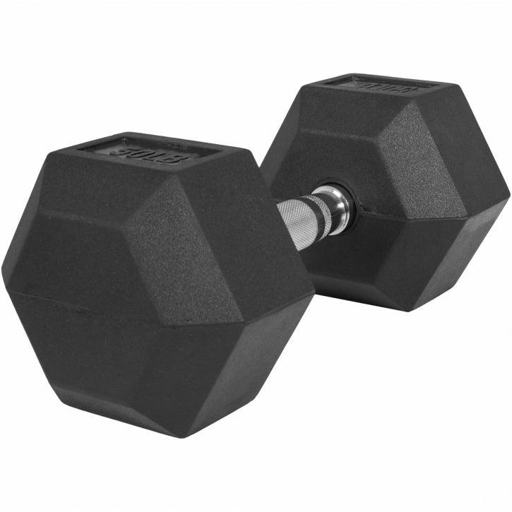 Hexagon Kurzhantel Gummi - 5-60 Pfund (2,3-27,2 kg) - Image 36
