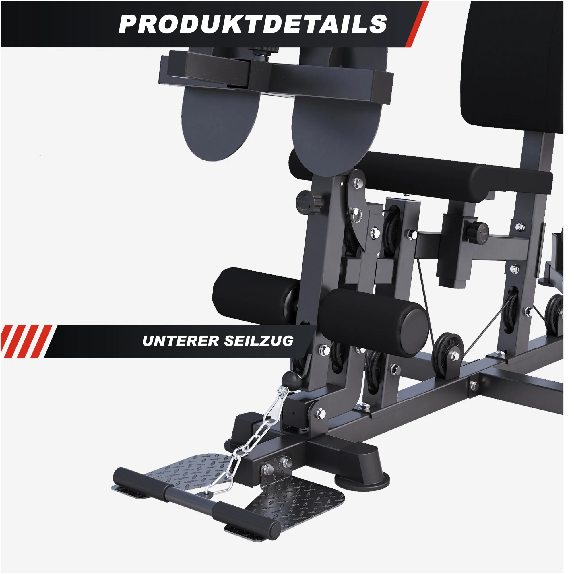 Kraftstation Home Gym inkl. Steckgewichte - Image 4
