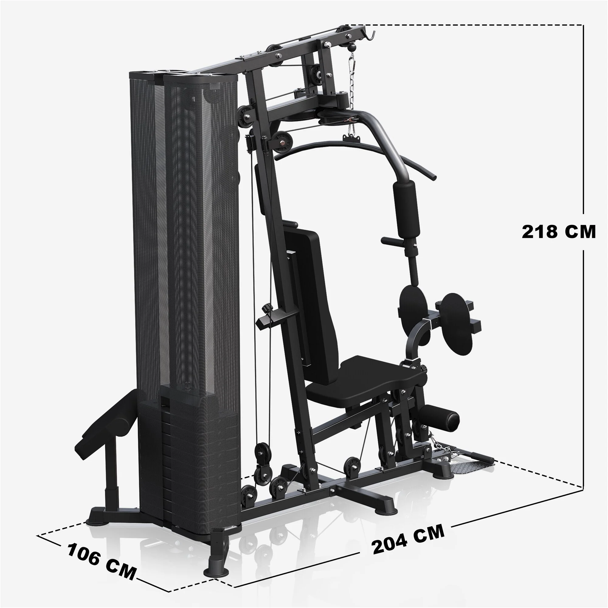 Kraftstation Home Gym inkl. Steckgewichte - Image 5