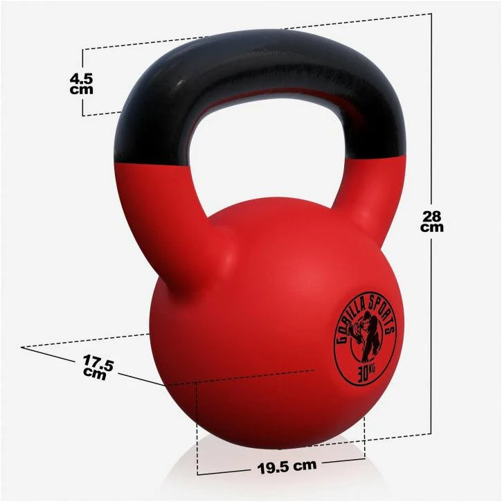 Kettlebell Guss mit Vinylbeschichtung 2 kg - 32 kg - Image 17