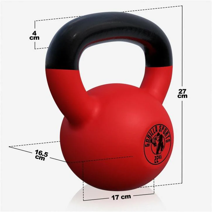 Kettlebell Guss mit Vinylbeschichtung 2 kg - 32 kg - Image 22