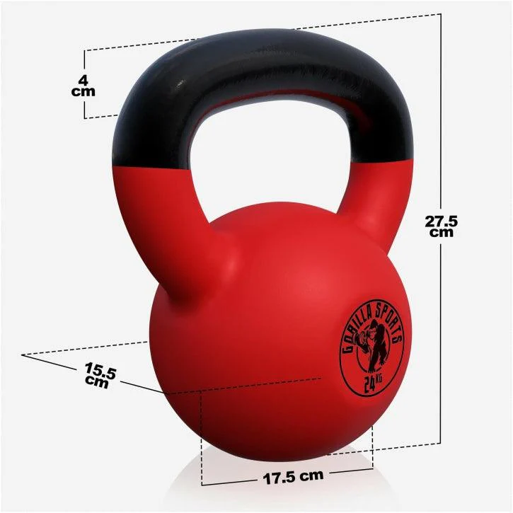 Kettlebell Guss mit Vinylbeschichtung 2 kg - 32 kg - Image 23