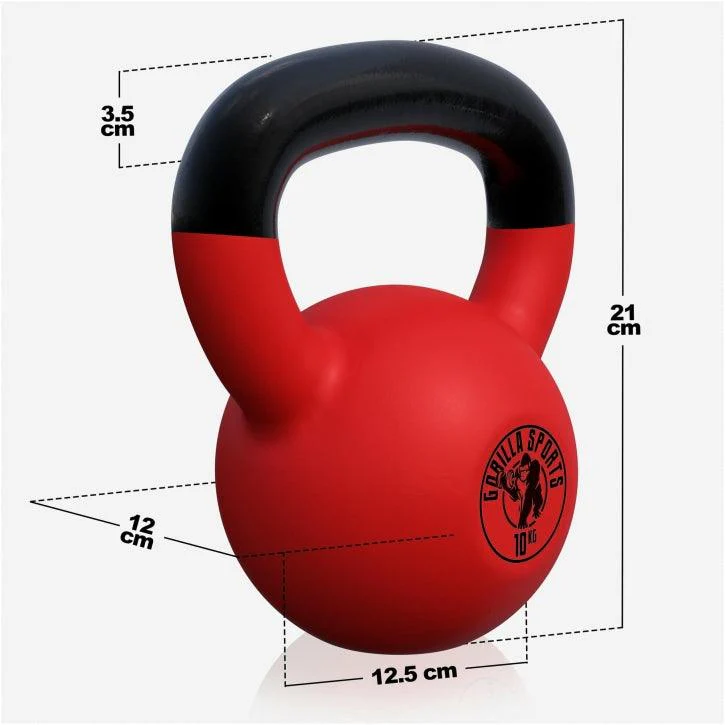 Kettlebell Guss mit Vinylbeschichtung 2 kg - 32 kg - Image 8
