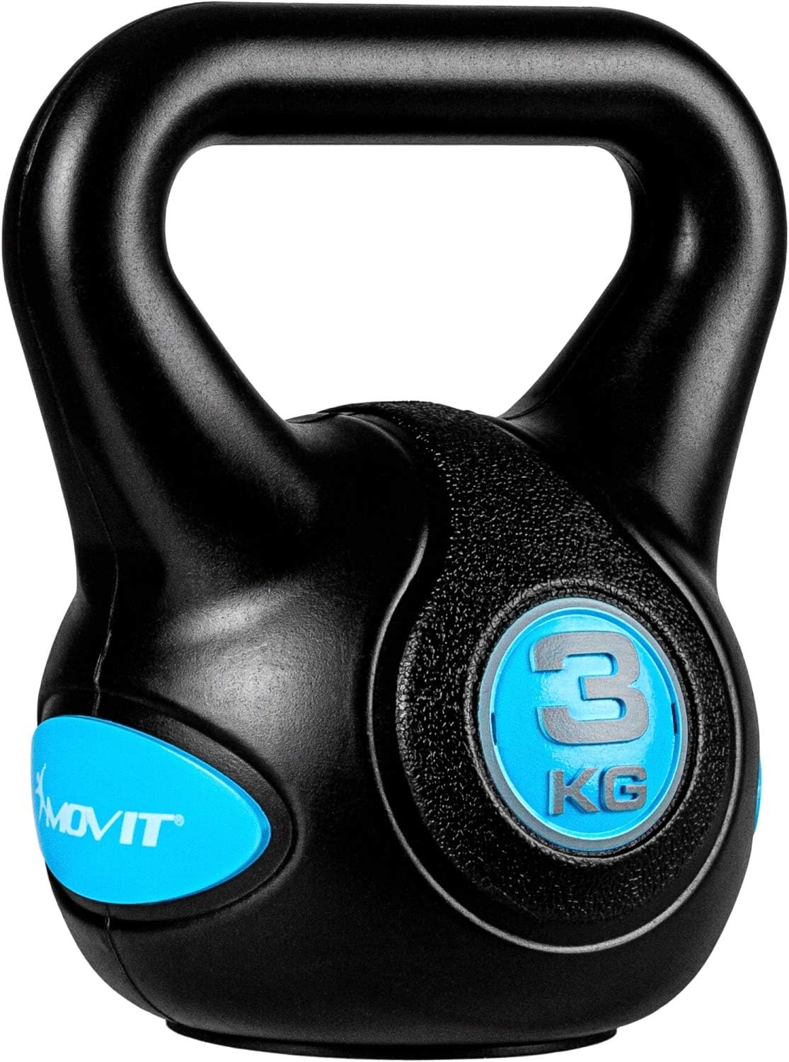Kettlebell Kunststoff grau 3 - 20 kg - Image 3