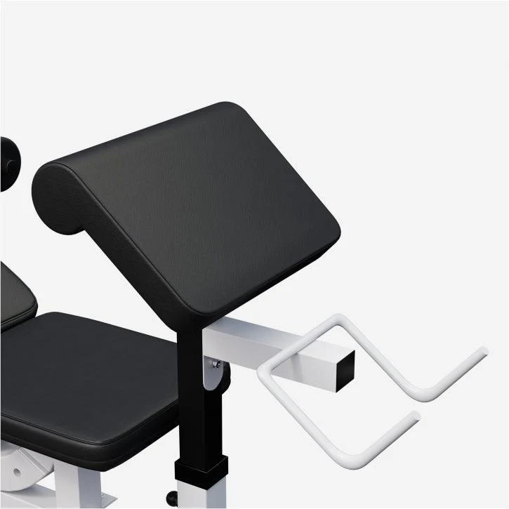 Kraftstation Universal inkl. 108 kg Gusseisen Set Weiß und Schwarz - Image 25