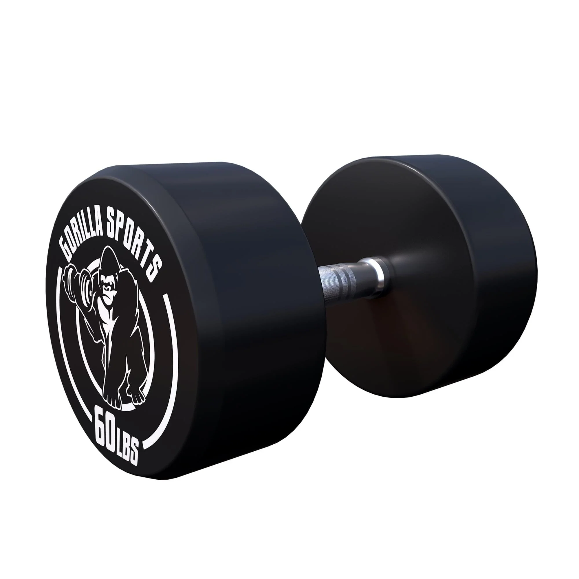 Kurzhantel Gummi 5 - 60 Pfund (2,5-27.2 kg), Gusseisen, verchromt - Image 6