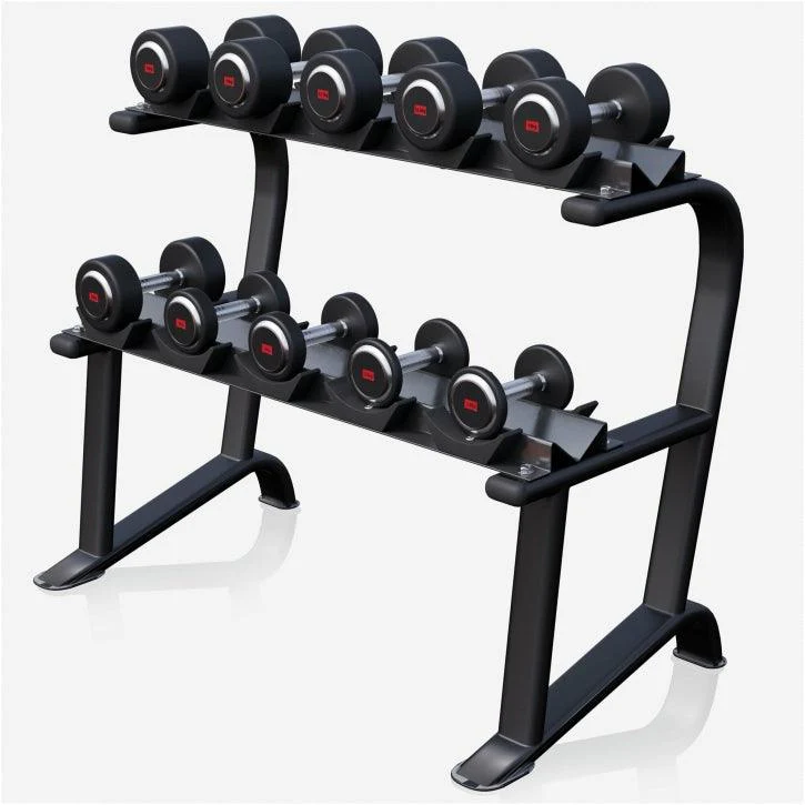Kurzhantelablage mit 2 Ablagen inkl. Kurzhantel Set 90 KG - Image 22