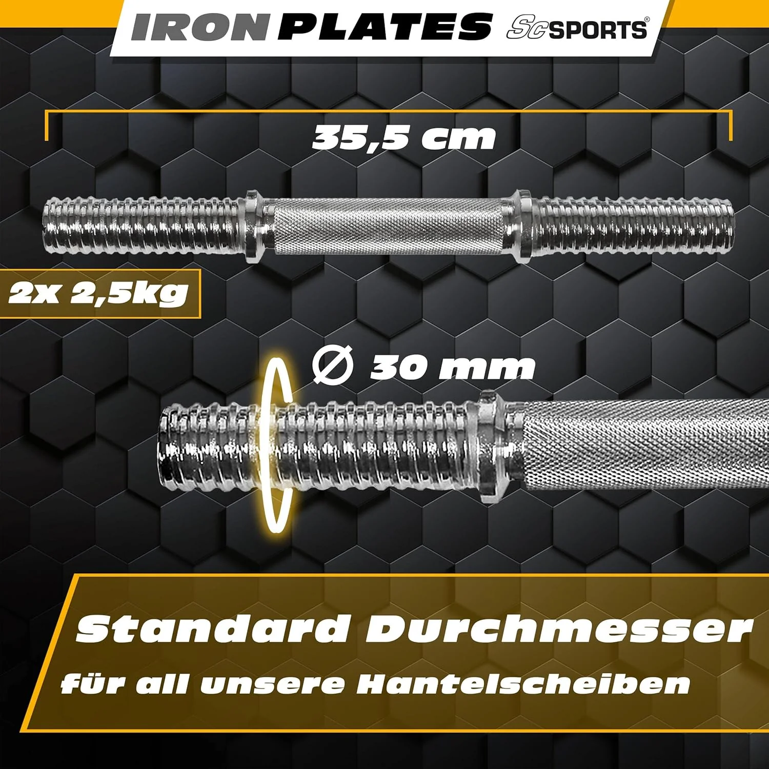 Kurzhantel Set mit Koffer 15 - 20 kg - Image 11