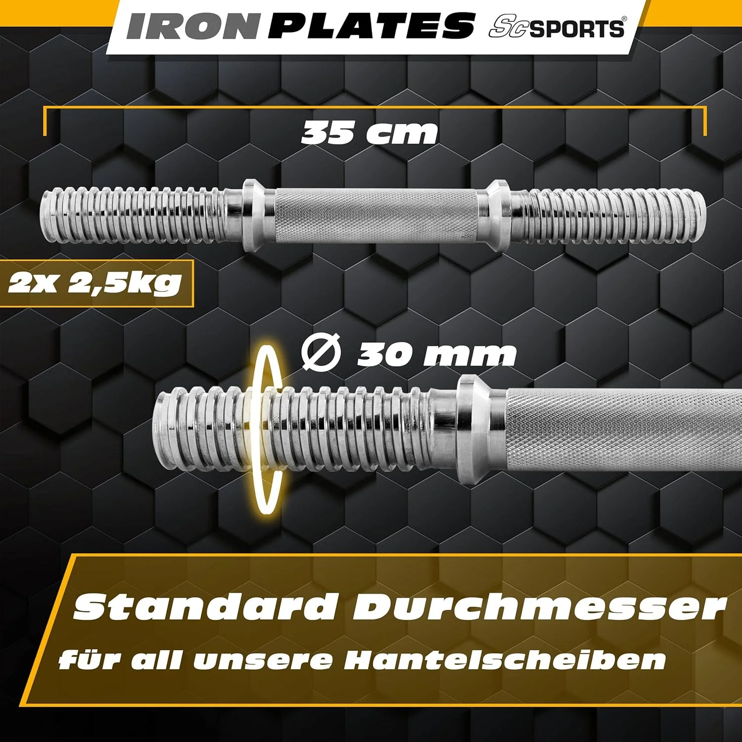 Kurzhantel Set mit Koffer 15 - 20 kg - Image 5
