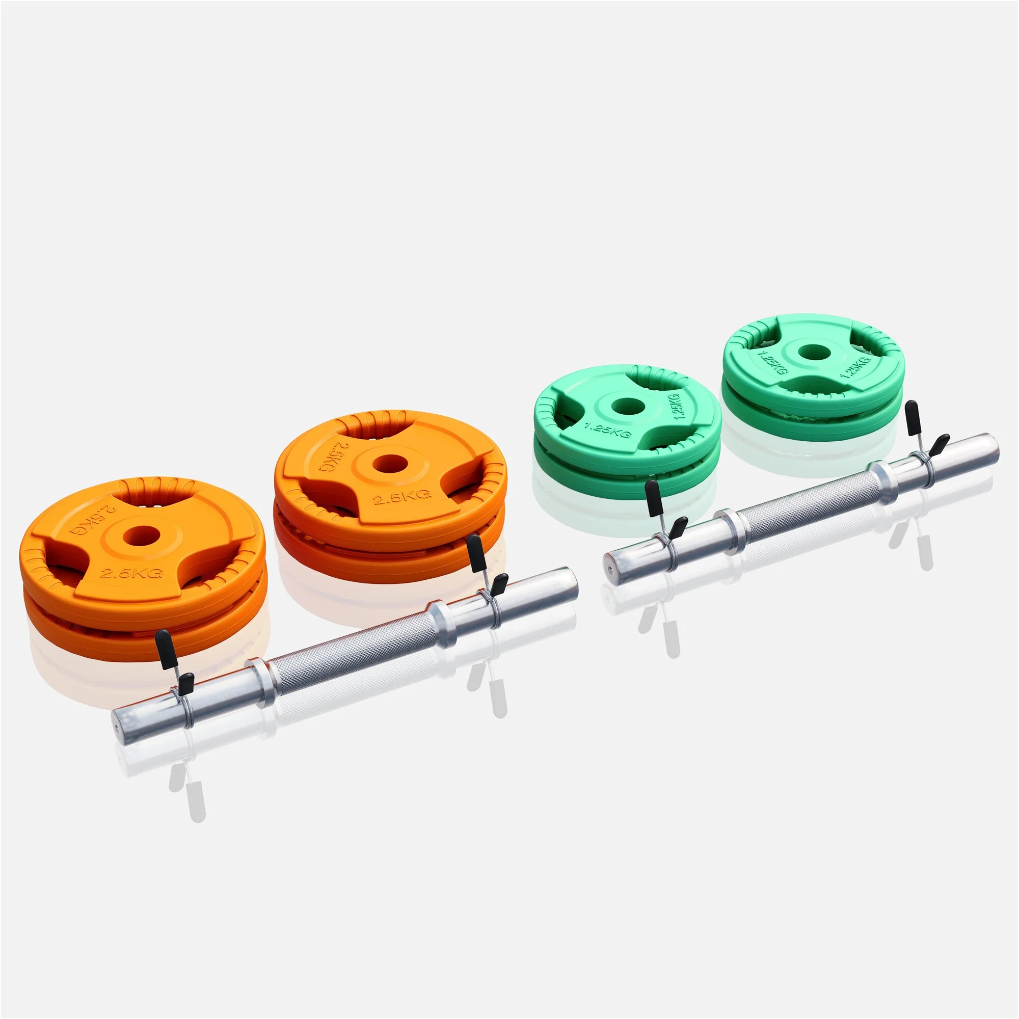 Kurzhantelset Gummi Gripper 20 kg - Image 9