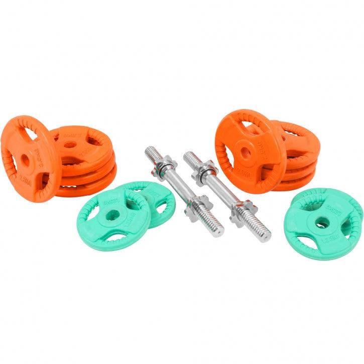 Kurzhantelset Gummi Gripper 30 kg - Image 7