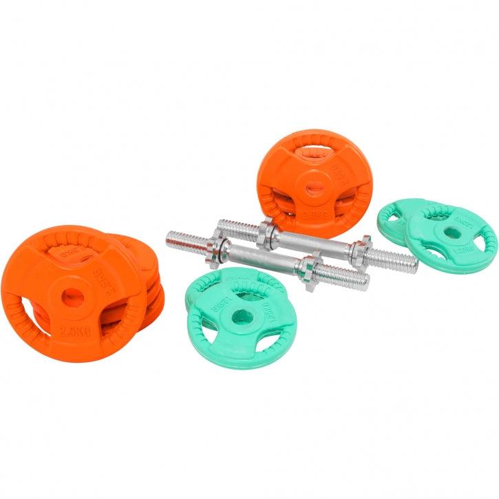 Kurzhantelset Gummi Gripper 30 kg - Image 8