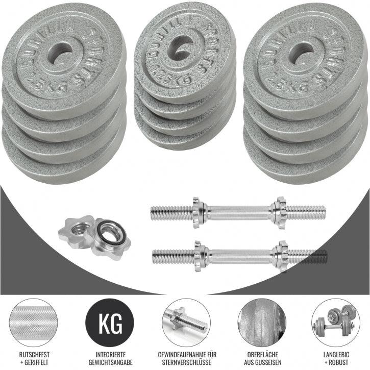 Kurzhantelset Gusseisen 30 kg - Image 6