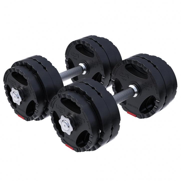 Kurzhantelset, Kunststoff Gripper 30 kg