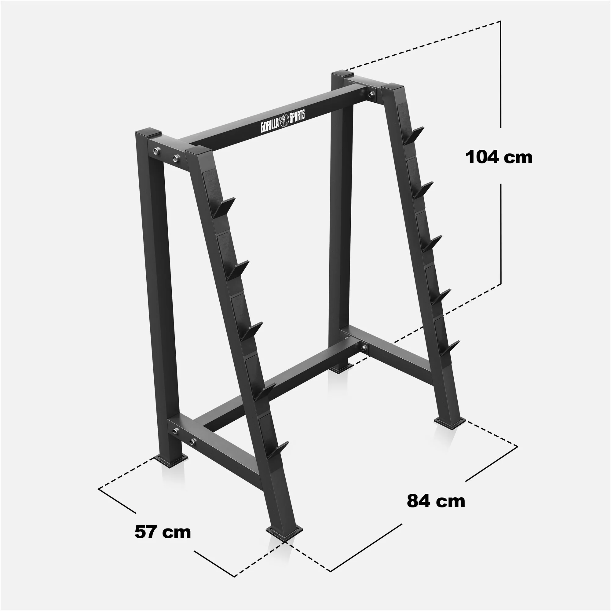 Langhantelablage für 5 Hantelstangen - Image 12