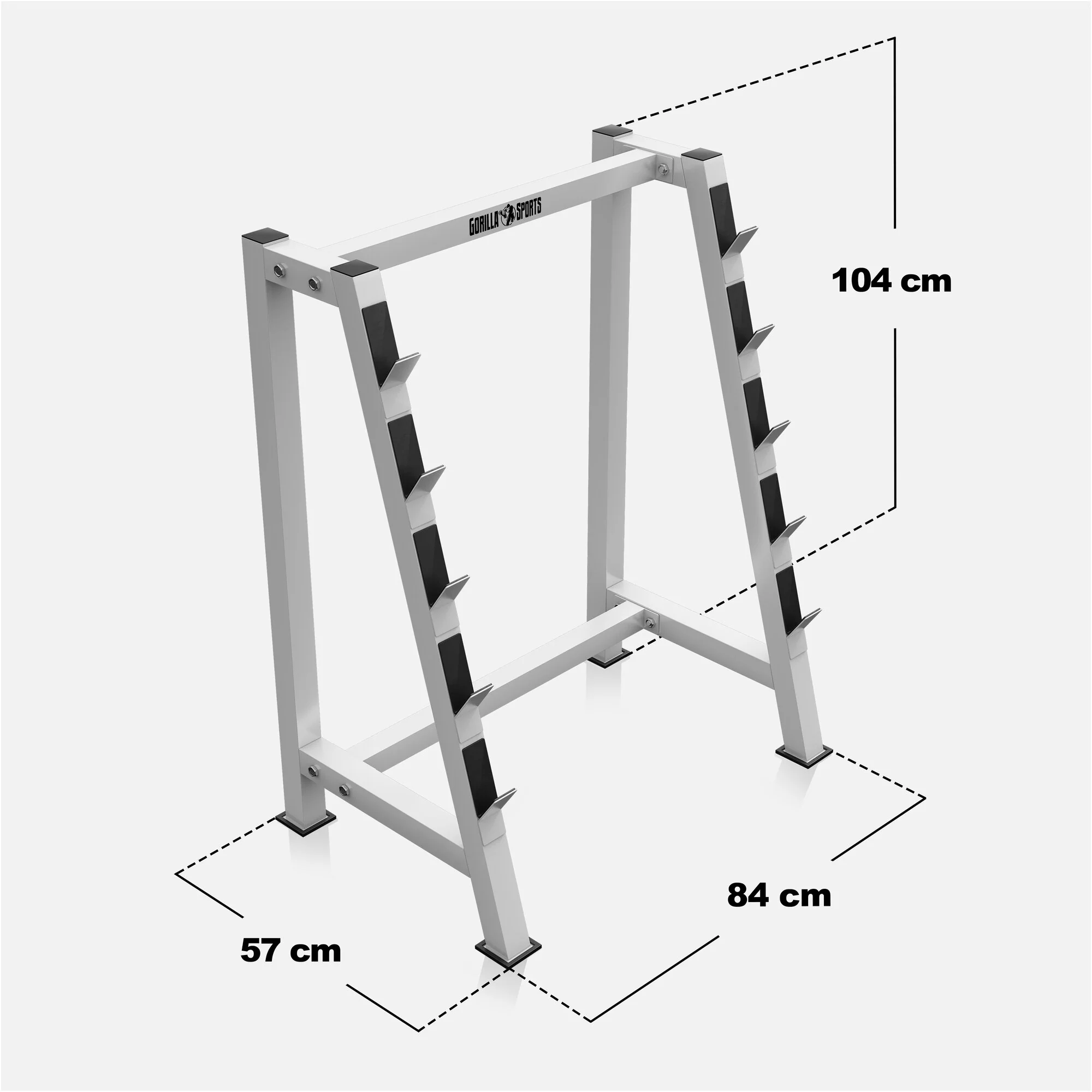Langhantelablage für 5 Hantelstangen - Image 13