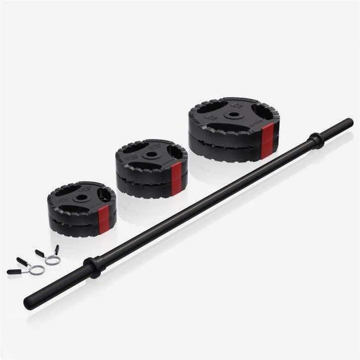 Langhantelset Aerobic Kunststoff 19,5 kg - Image 3