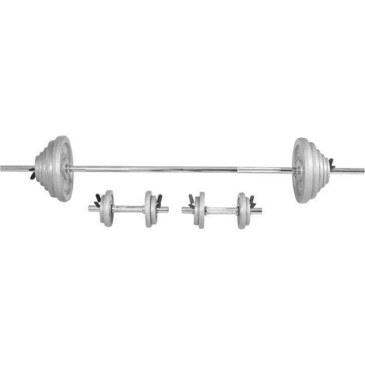 Langhantelset Gusseisen 100 kg - Image 11