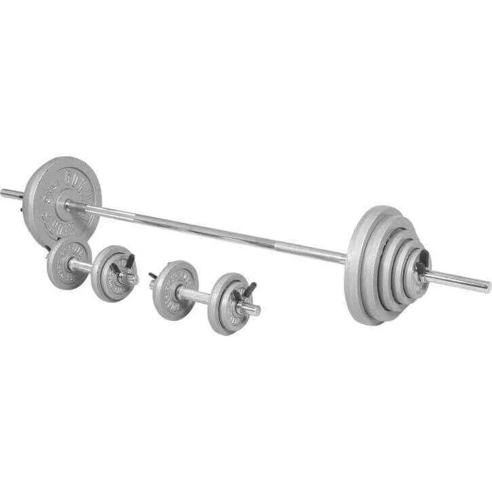Langhantelset Gusseisen 100 kg - Image 6