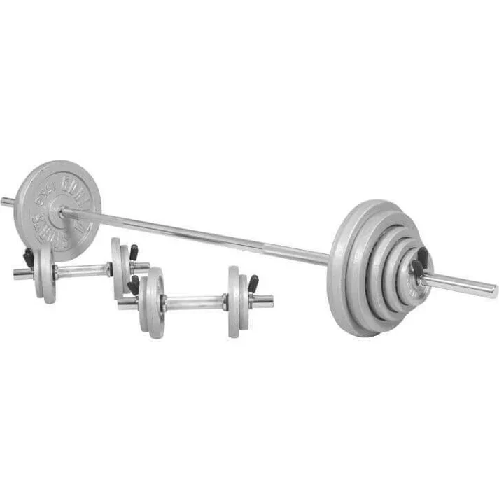 Langhantelset Gusseisen 100 kg - Image 8