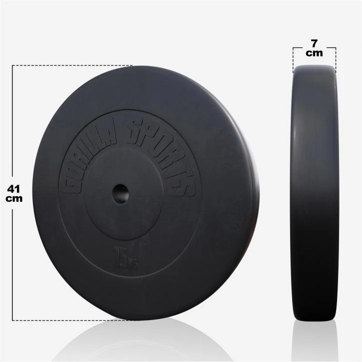 Langhantelset Kunststoff 60 kg - 130 kg - Image 14