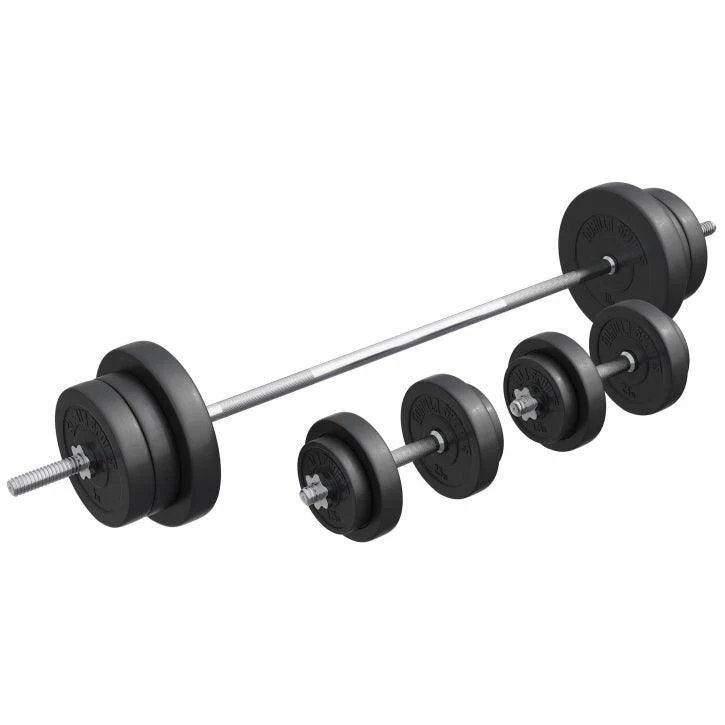 Langhantelset Kunststoff 70 kg