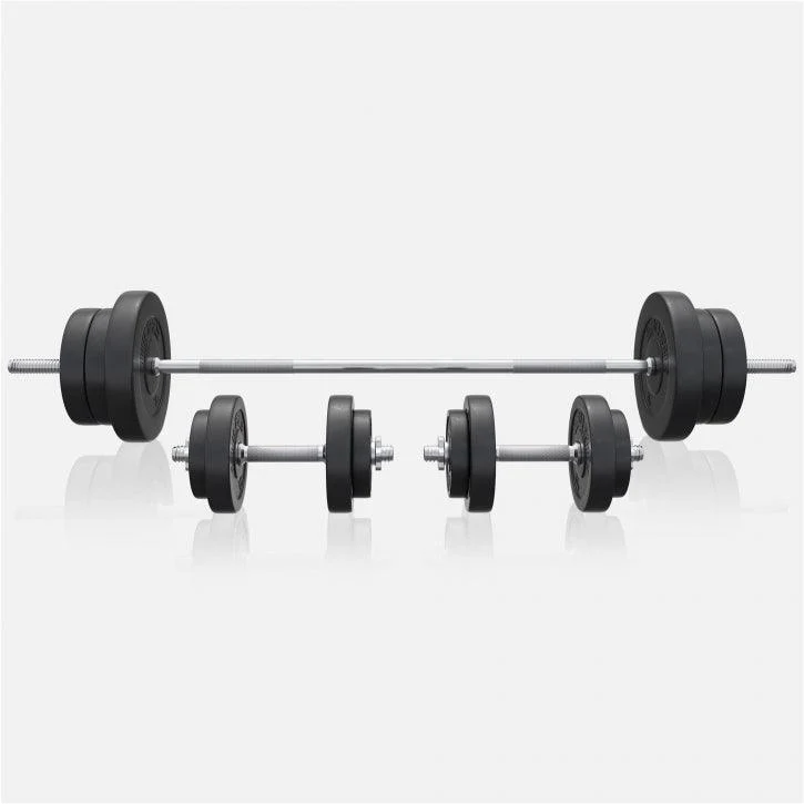 Langhantelset Kunststoff 70 kg - Image 3