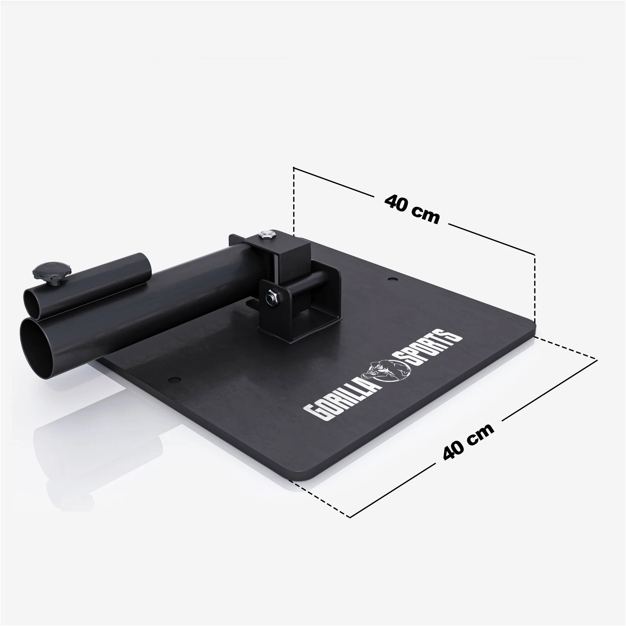 Langhanteltrainer T-Bar Row in Schwarz - Image 3