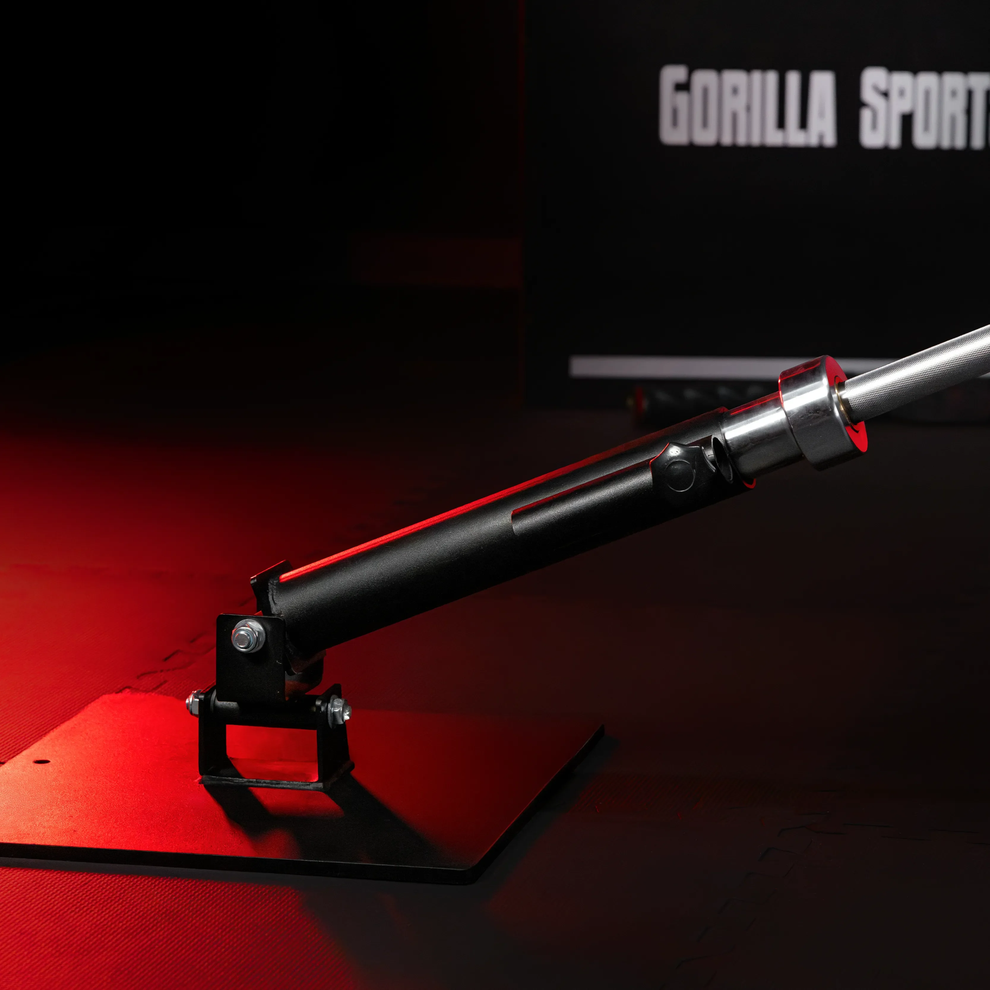 Langhanteltrainer T-Bar Row in Schwarz - Image 4