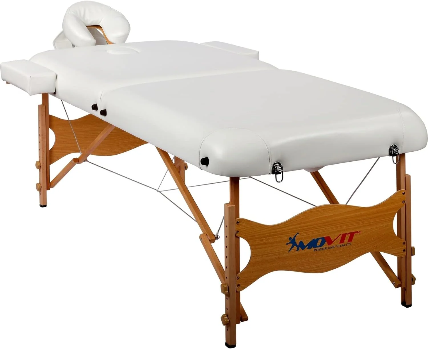 Massageliege Schwarz/Weiss - Image 4