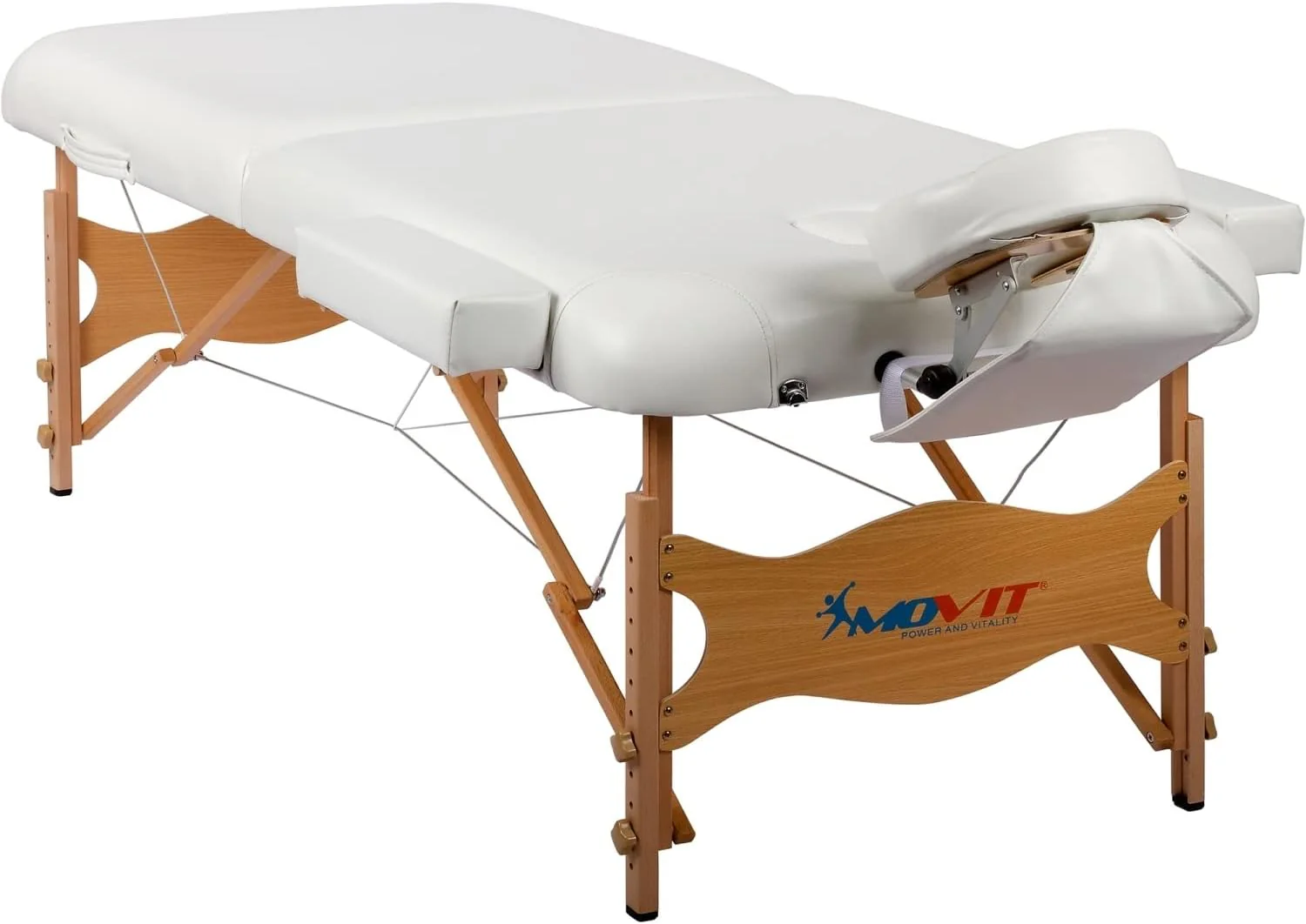 Massageliege Schwarz/Weiss - Image 5