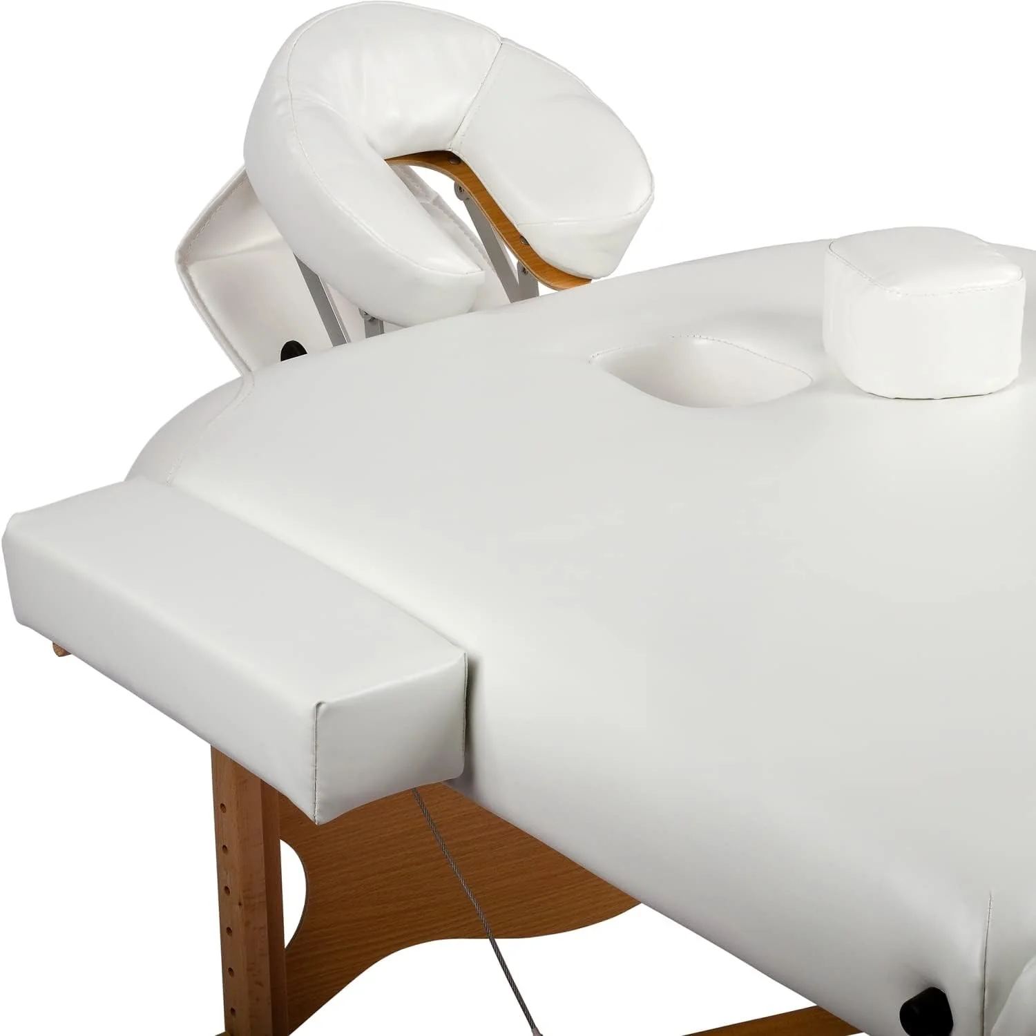 Massageliege Schwarz/Weiss - Image 8