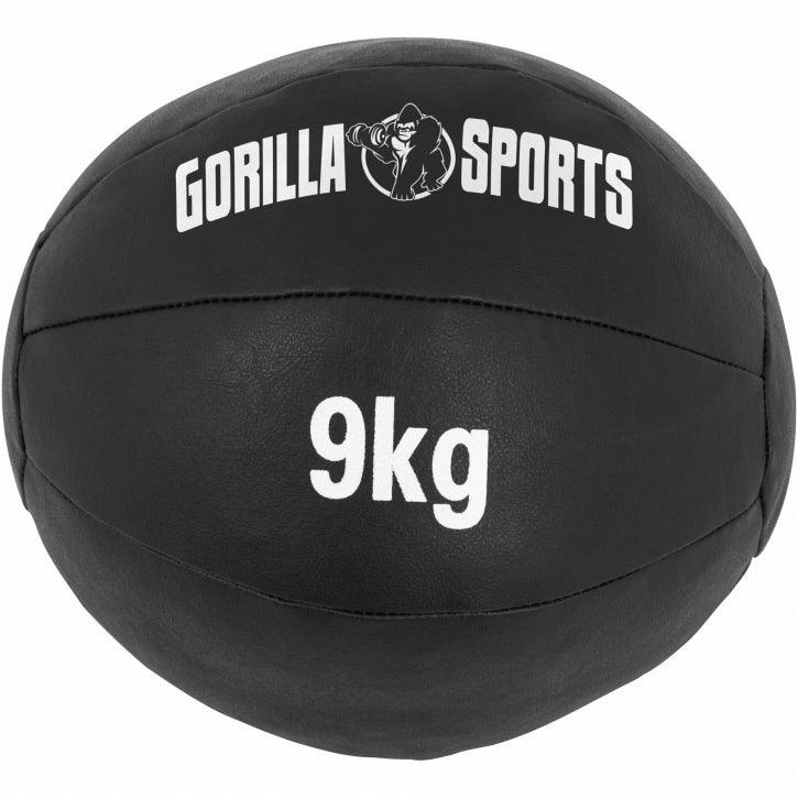 Medizinball aus Leder in Schwarz 1 - 10 kg - Image 20