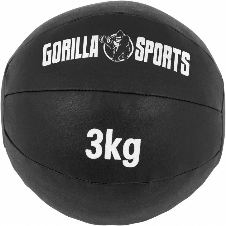 Medizinball aus Leder in Schwarz 1 - 10 kg - Image 27