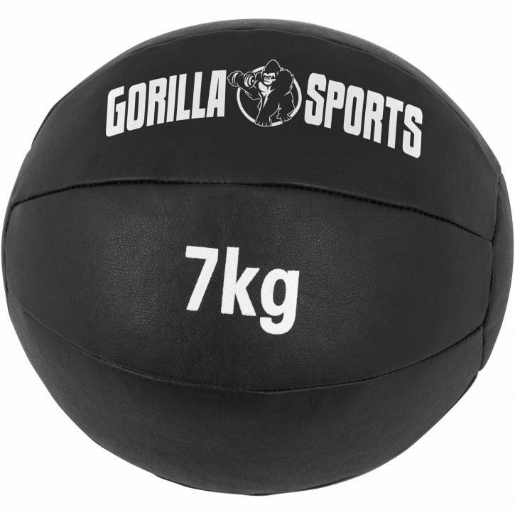 Medizinball aus Leder in Schwarz 1 - 10 kg - Image 31