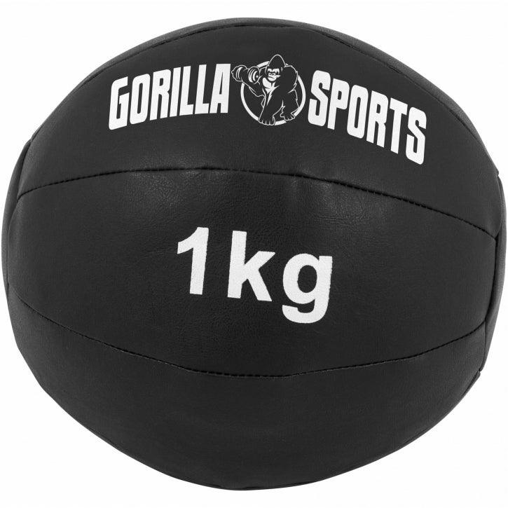 Medizinball aus Leder in Schwarz 1 - 10 kg - Image 38
