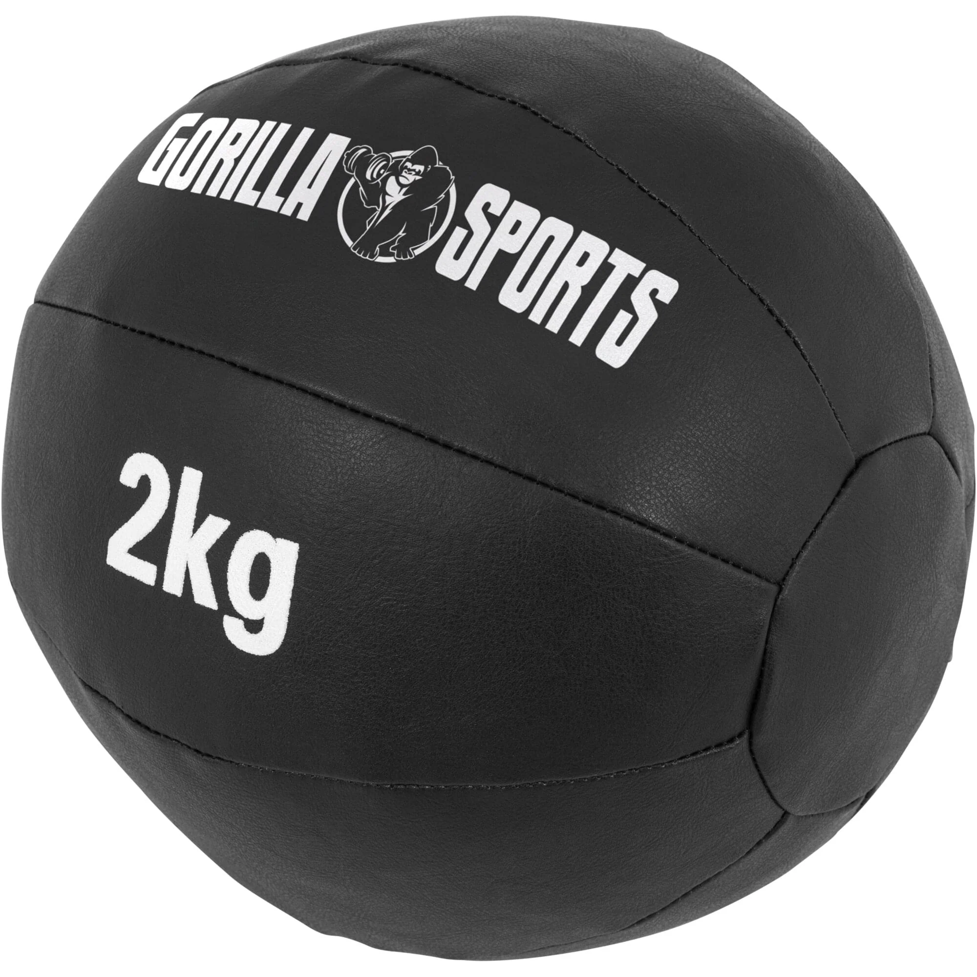 Medizinball aus Leder in Schwarz 1 - 10 kg - Image 41