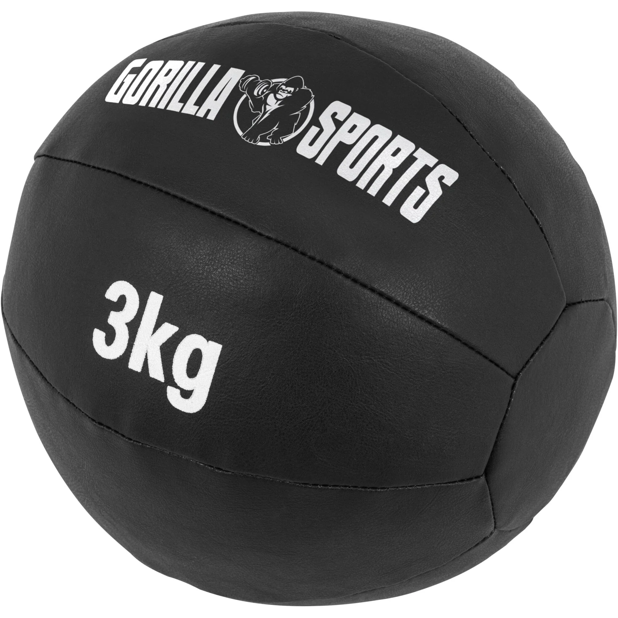 Medizinball aus Leder in Schwarz 1 - 10 kg - Image 42