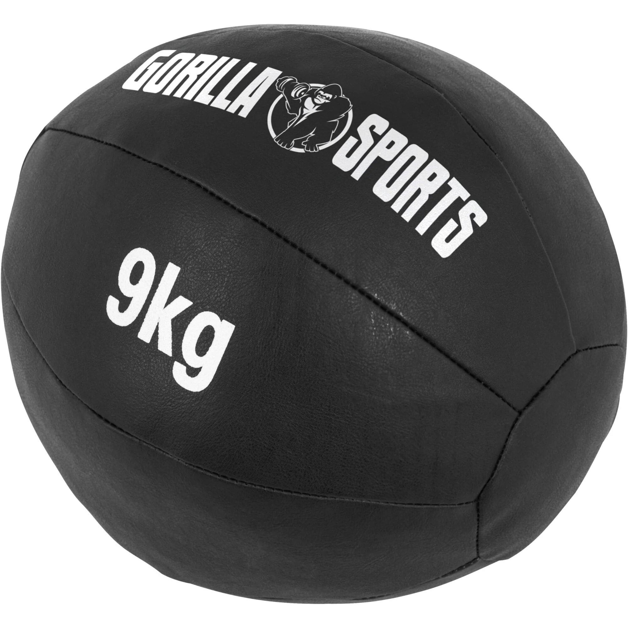 Medizinball aus Leder in Schwarz 1 - 10 kg - Image 48