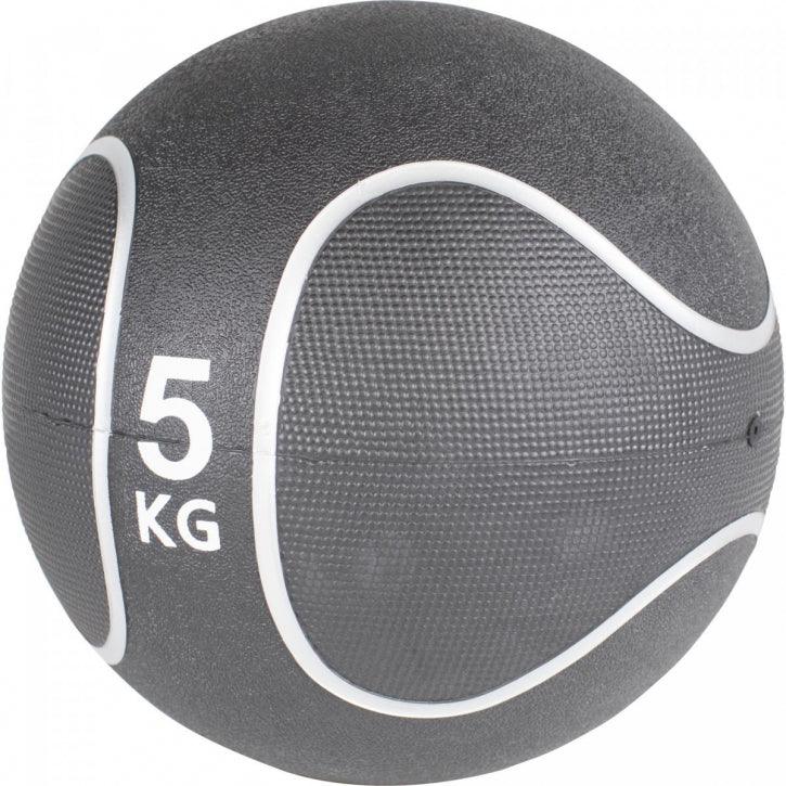 Medizinball aus Gummi Schwarz/Silber 1 - 10 kg - Image 18