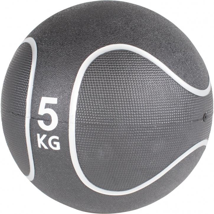 Medizinball aus Gummi Schwarz/Silber 1 - 10 kg - Image 29