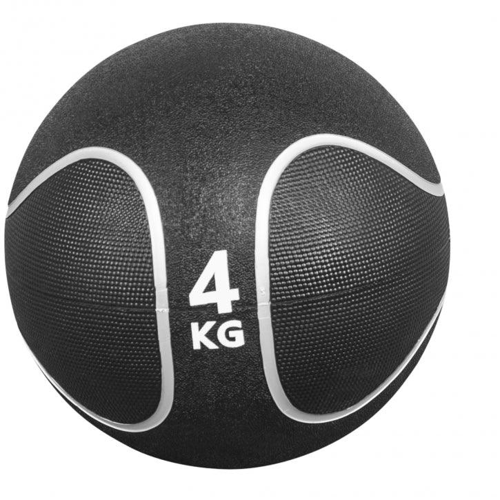 Medizinball aus Gummi Schwarz/Silber 1 - 10 kg - Image 41